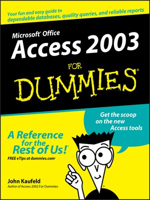cover image of Access 2003 For Dummies